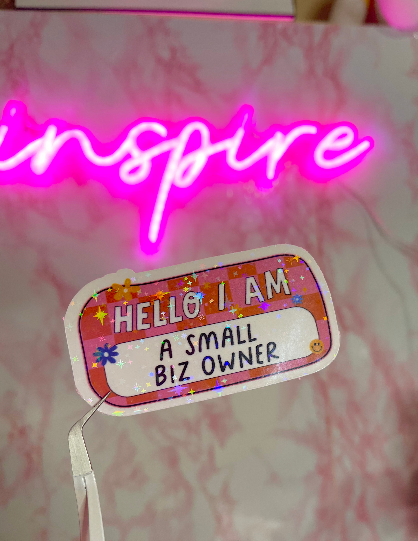 Small Biz Owner Sticker