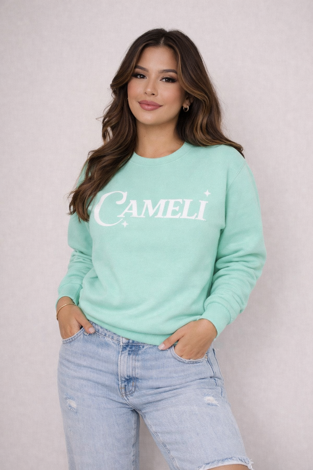 Cameli Crewneck - Mint