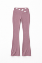 Caris Flare Leggings - Mauve