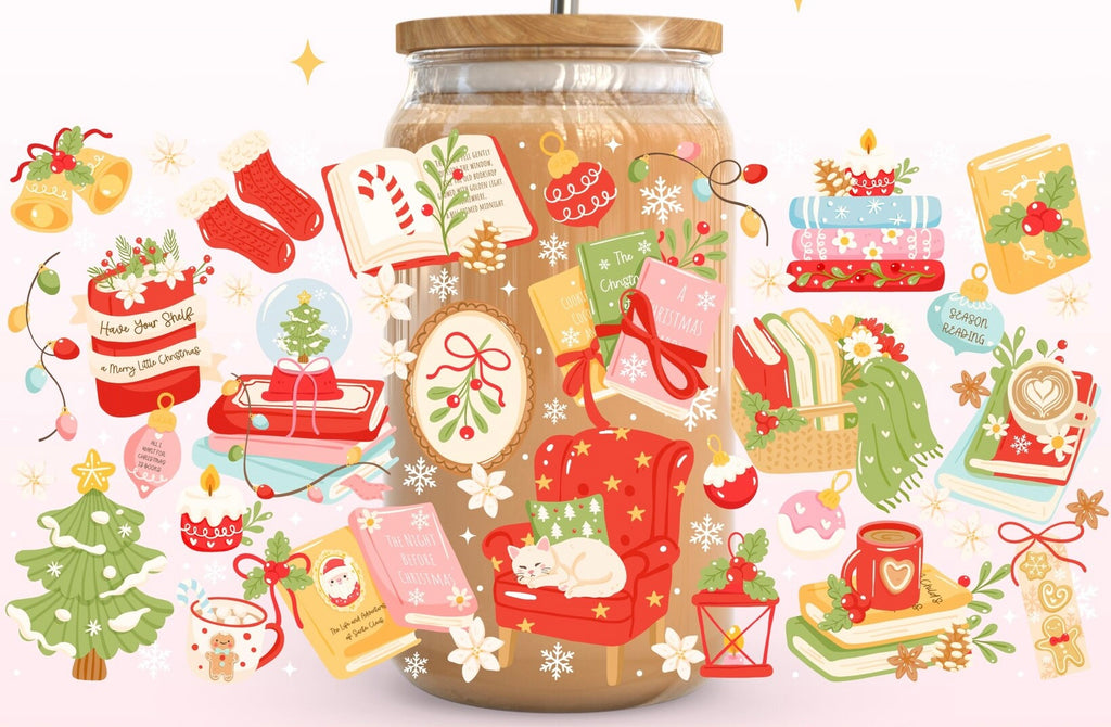 Book & Christmas cup