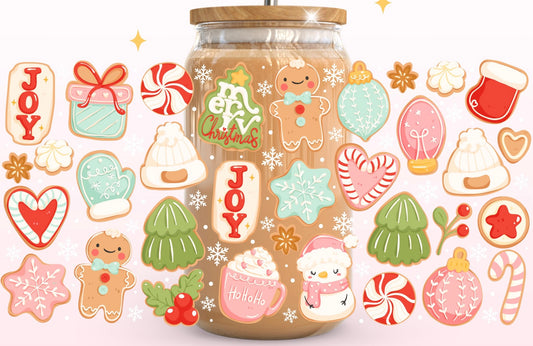 Gingerbread and Pink Cup