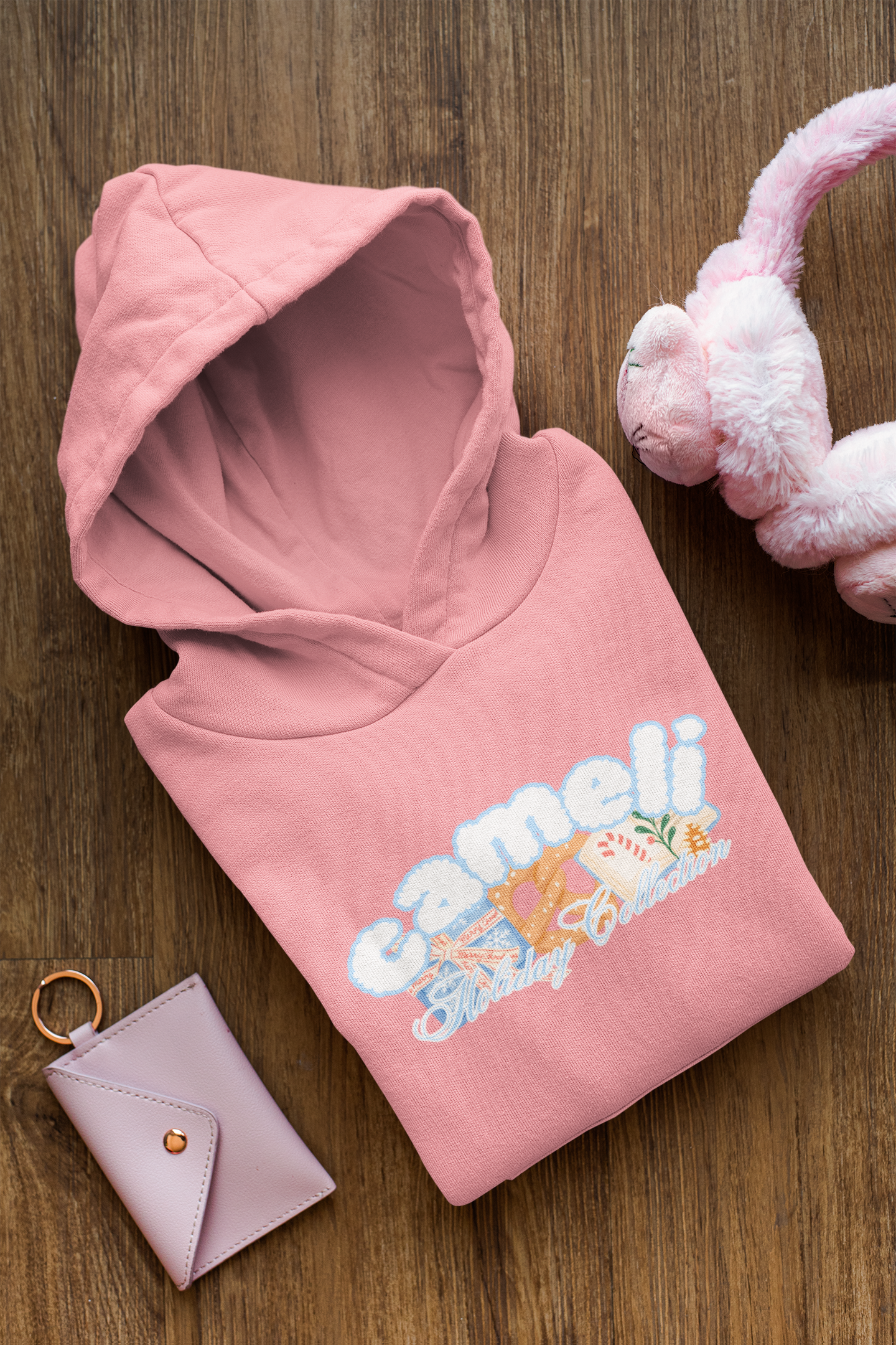 Holiday Collection Cloud Puff Letter Sweatshirt