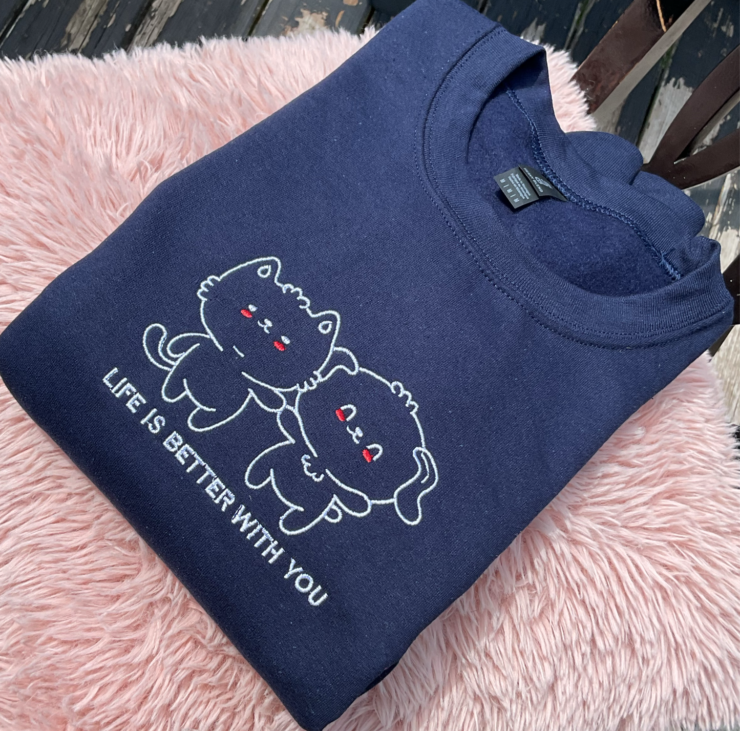 Cuties Embroidered Crewneck