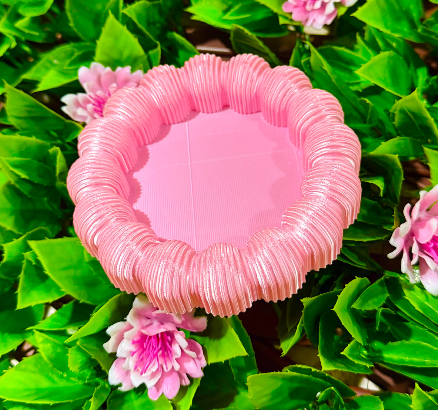 Pink Jewelry Plate