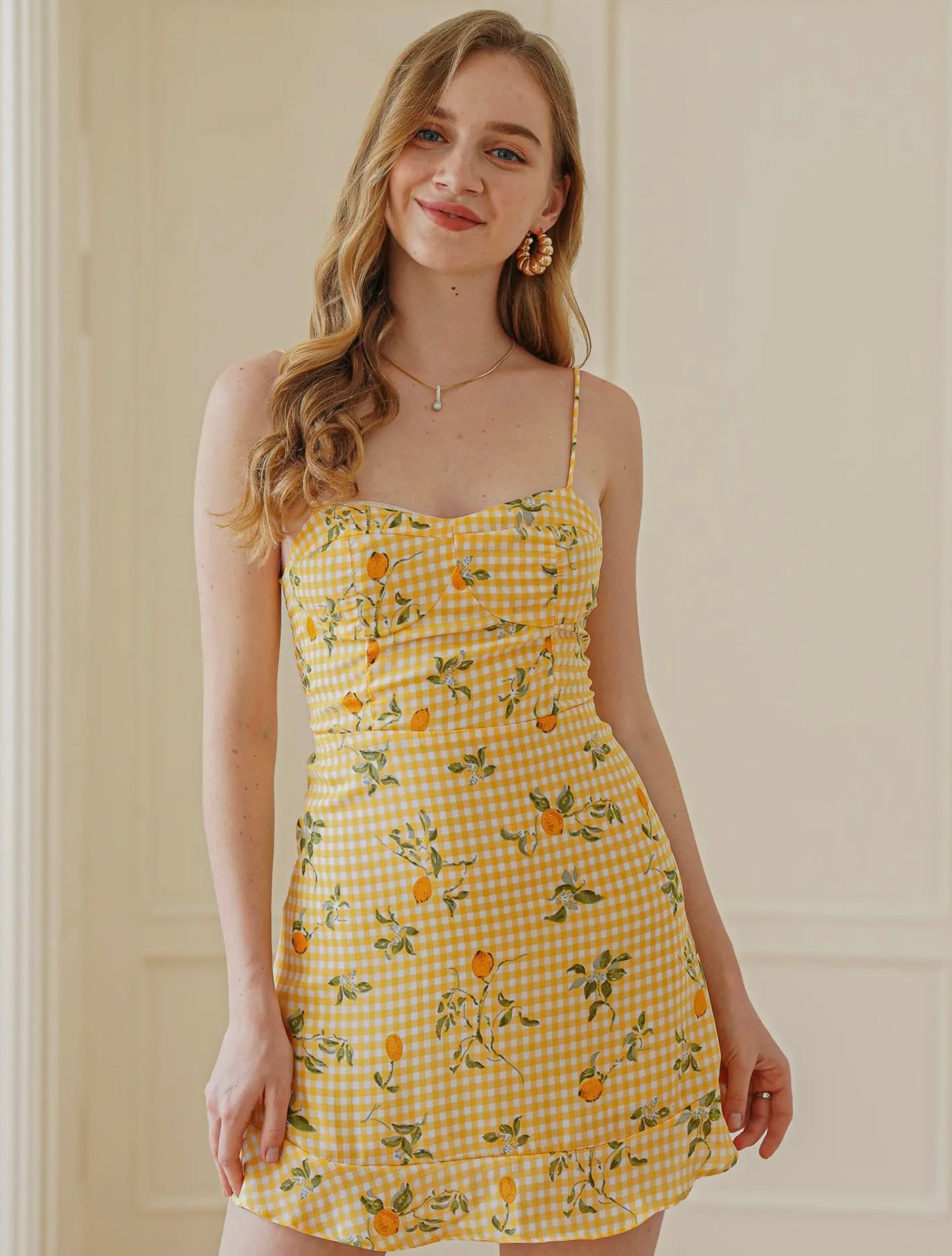 Citrus Midi Dress