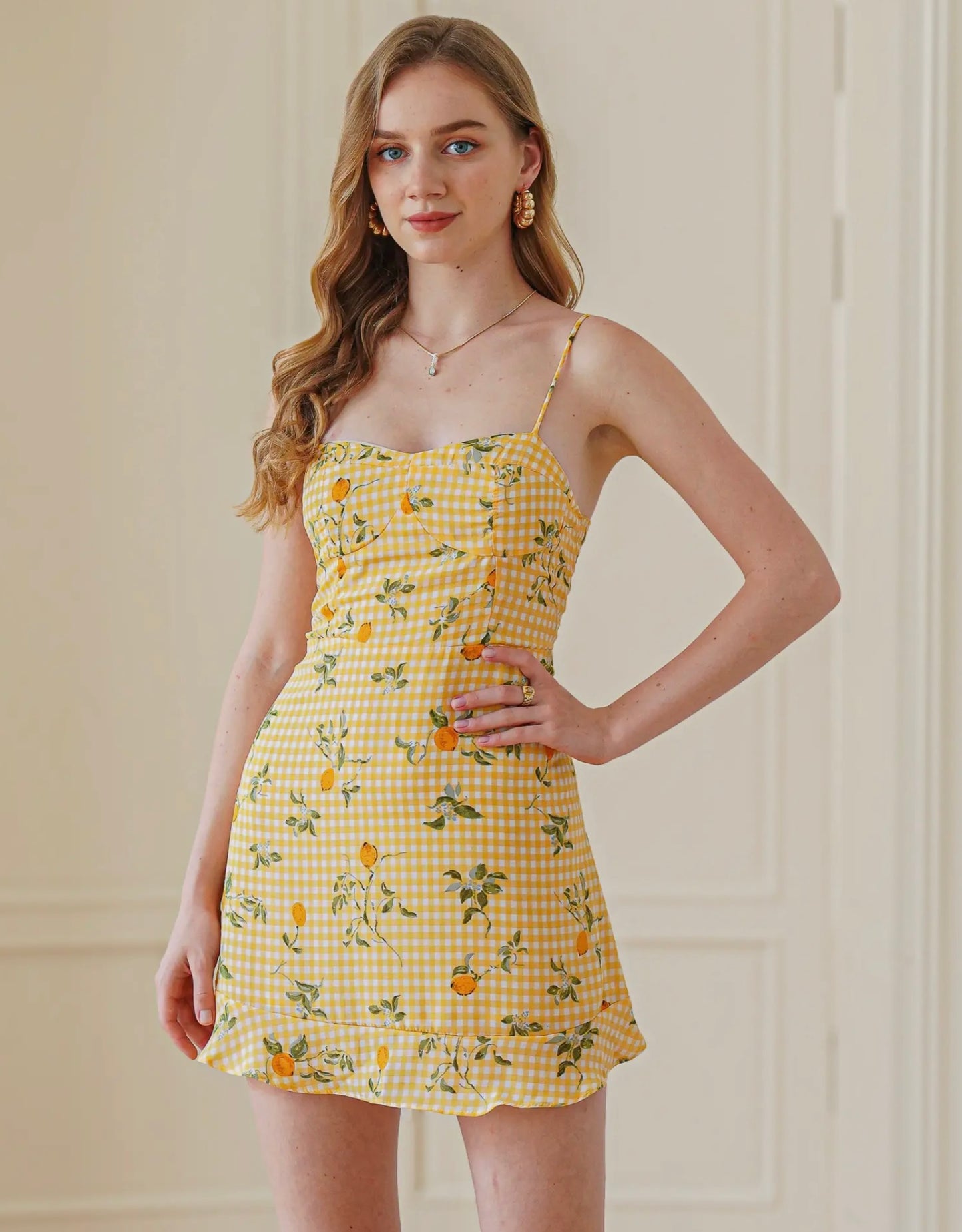 Citrus Midi Dress