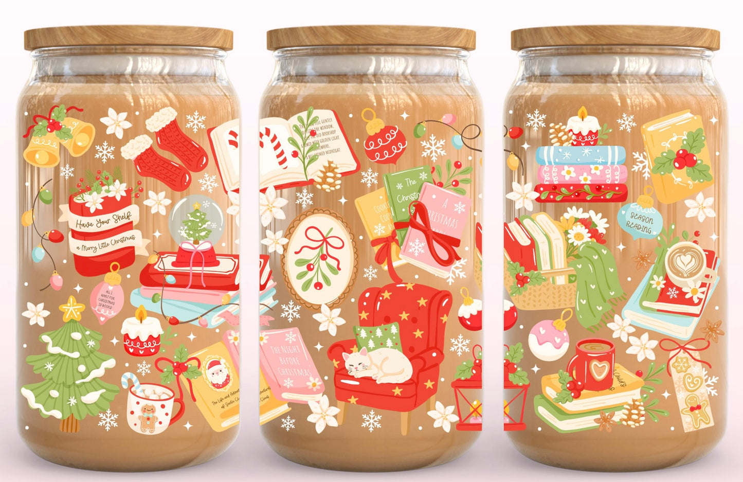 Book & Christmas cup