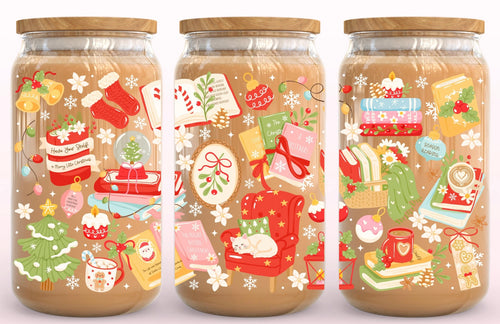 Book & Christmas cup