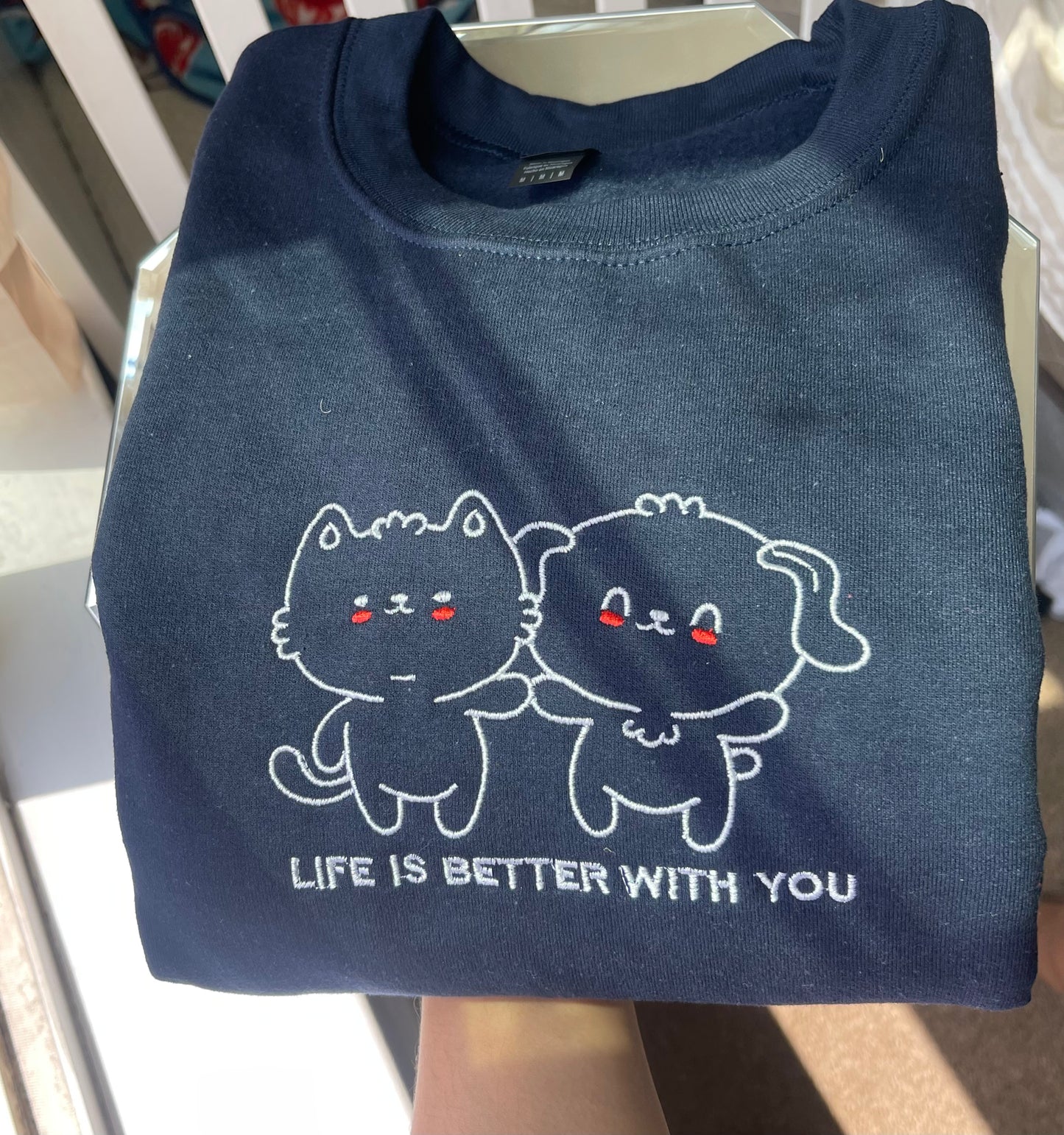Cuties Embroidered Crewneck