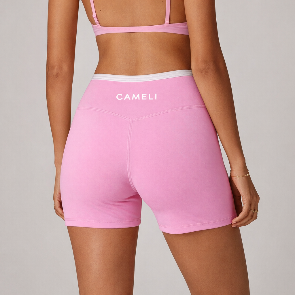 Stella Gym Shorts - Pink