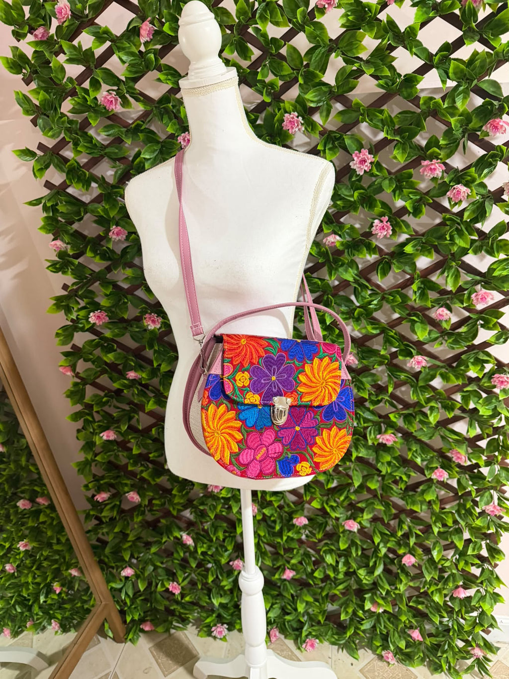 Gardenia Embroidered Bag